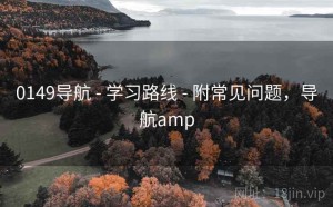 0149导航 - 学习路线 - 附常见问题，导航amp